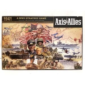 Axis & Allies 1941 Board Game WWII Strategy Game Wizards Of The Coast